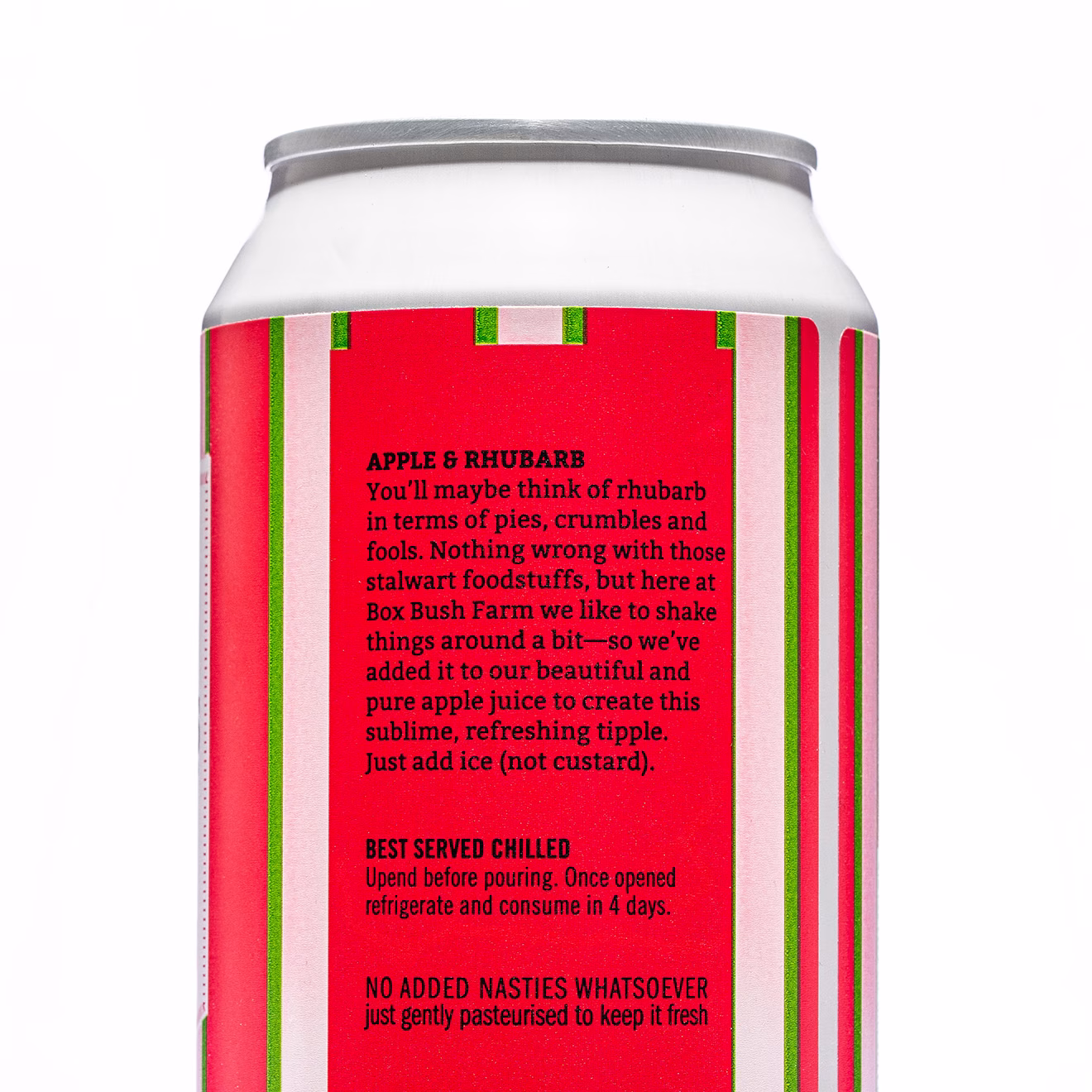 Apple and Rhubarb Sparkling Juice - Image 2