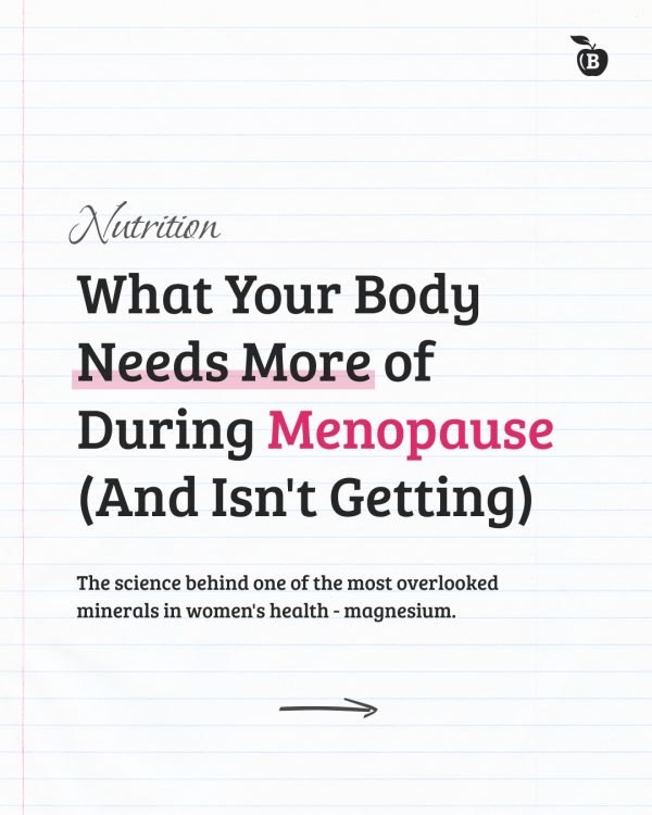 Menopause and magnesium Blog cover
