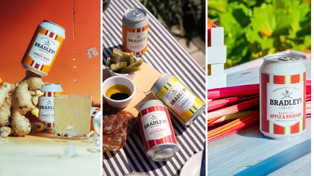 mixed sparkling juice can
