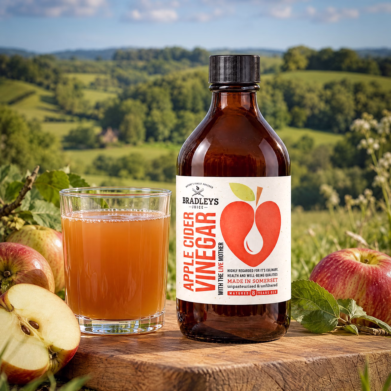 apple cider vinegar with the mother
